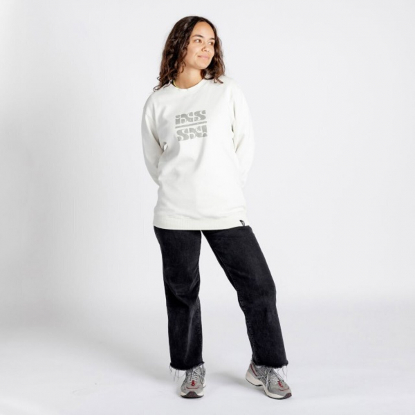 Толстовка IXS Brand organic 2.0 sweater, Offwhite - купить в Москве
