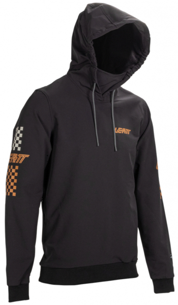 Велокуртка Leatt MTB Gravity 3.0 Hoodie, Black  - купить в Москве