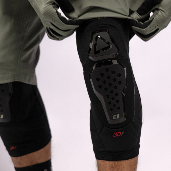 Наколенники Leatt 3DF 6.0 Evo Knee Guard, Black - купить в Москве