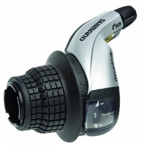 

Shimano Шифтер SL-RS45-L Tourney Revo Shift, левый, 3 скорости (0), Silver/black