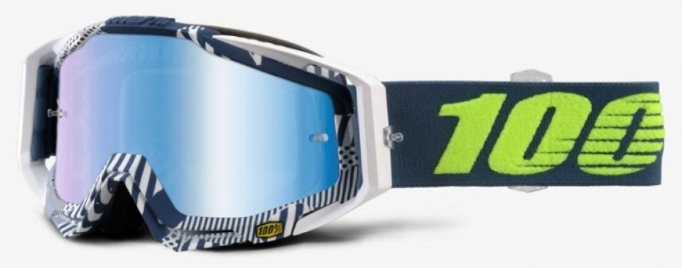 

100% Racecraft Eclipse / Mirror Blue Lens (2017)