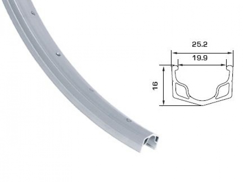

Alexrims Z1000 26"х 20мм х 36Н (2016), Silver