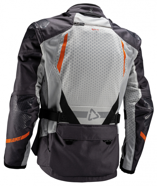 Текстильная мотокуртка Leatt ADV FlowTour 5.5 Jacket, Iron - купить в Москве