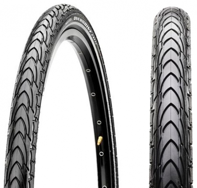 

Maxxis Overdrive Excel 700x35C TPI 60 сталь 70a/65a 40x40/REF Dual (0), Black
