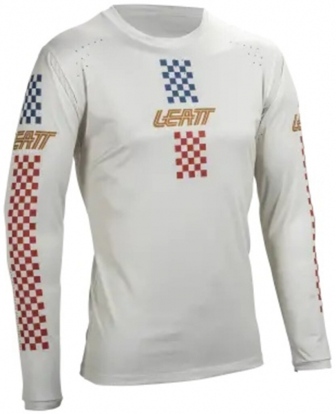 Велоджерси Leatt MTB Enduro 4.0 Jersey, Cream  - купить в Москве
