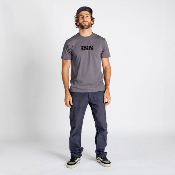 Футболка IXS Brand organic 2.0, Dirty Purple - купить в Москве