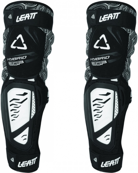 

Leatt 3DF Knee & Shin Guard Hybrid EXT (2016), Black/white
