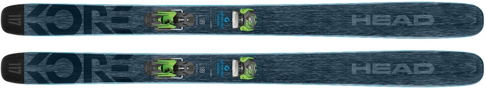 

Head Kore 117 + Attack2 16 GW Brake 130 (2018), Anthracite