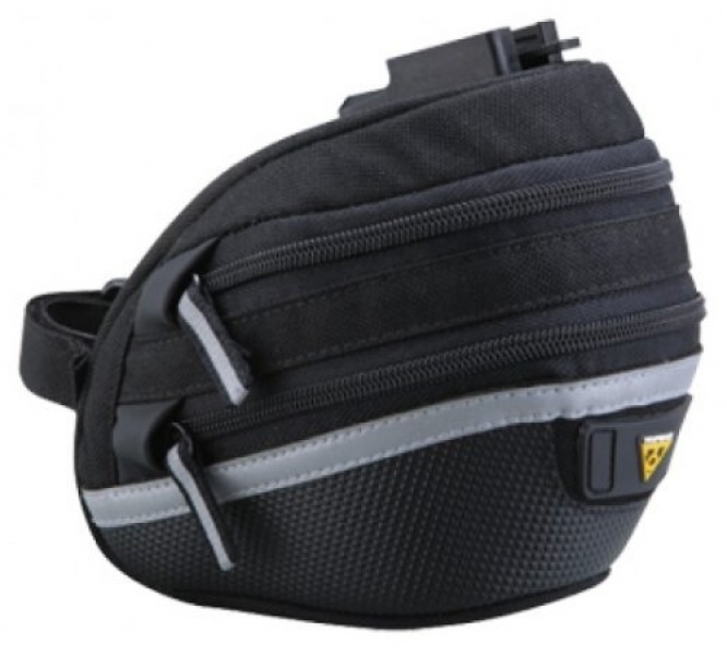 

Topeak Подсёдельная сумка Wedge Pack II, с креплением F25, сrain cover, средняя (0)