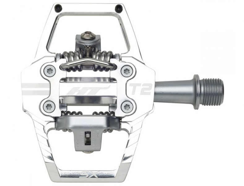 Педали HT Components T2SX Silver (T2SXXX2Y01G1X1) - купить в Москве