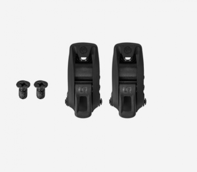 Запчасти для сноубордических креплений Flow Нижние бакли Flow Lsr-Toe Buckle Alu Black с винтами - купить в Москве