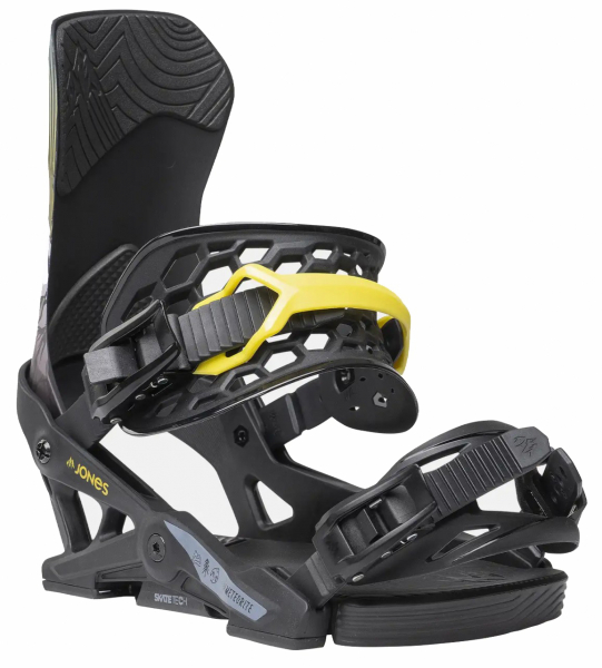 Крепление для сноуборда Jones Meteorite Black/Art  - купить в Москве
