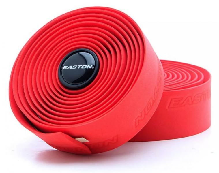 Грипсы и обмотка руля Easton Bar Tape Pinline Logo red - купить в Москве