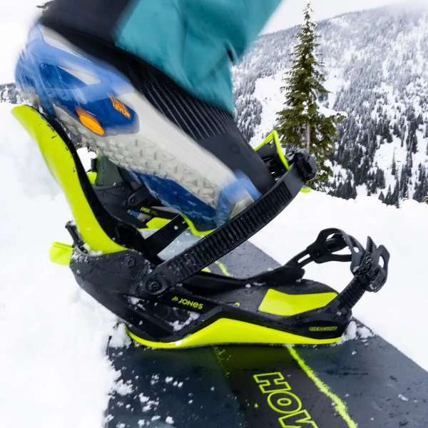 Крепление для сноуборда Jones Mercury FASE Lime Art - купить в Москве