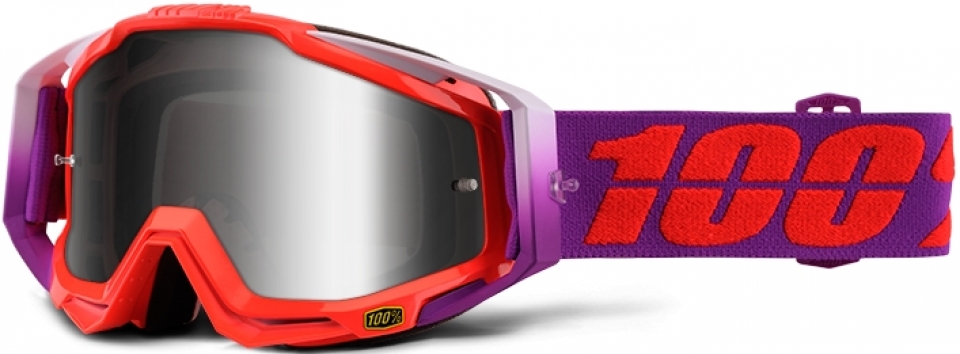 

100% Racecraft Watermelon Mirror Silver Lens (2017), Purple
