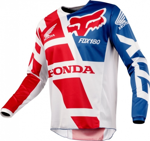 

Fox 180 Honda Jersey (0), Red