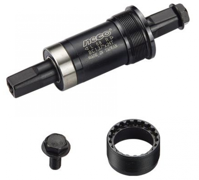 Каретку Neco B910 под квадрат, BSA 1.37”x 24T, R/L. 73/122,5мм. - купить в Москве