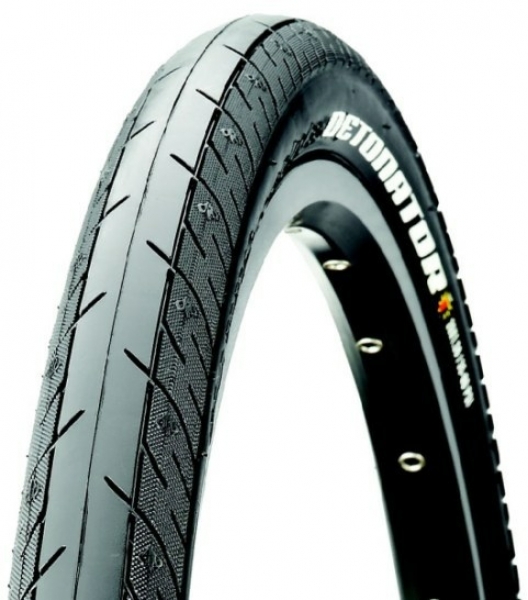 

Maxxis Detonator 26x1.25 TPI 60 сталь 70a Single (0), Black