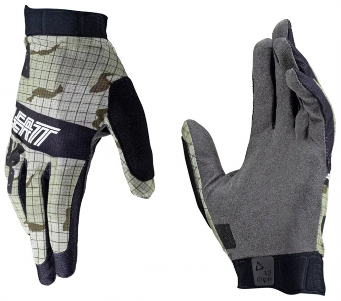 Велоперчатки Leatt MTB 1.0 GripR Glove, Desert  - купить в Москве