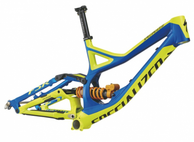 

Specialized DEMO 8 FSR (2010), Blue/yellow