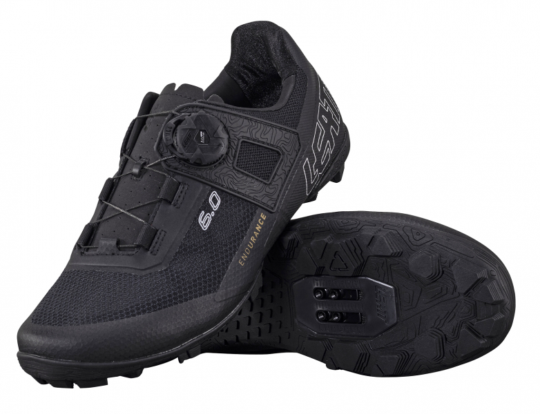 Велотуфли Leatt 6.0W Endurance ProClip Shoe, Black - купить в Москве