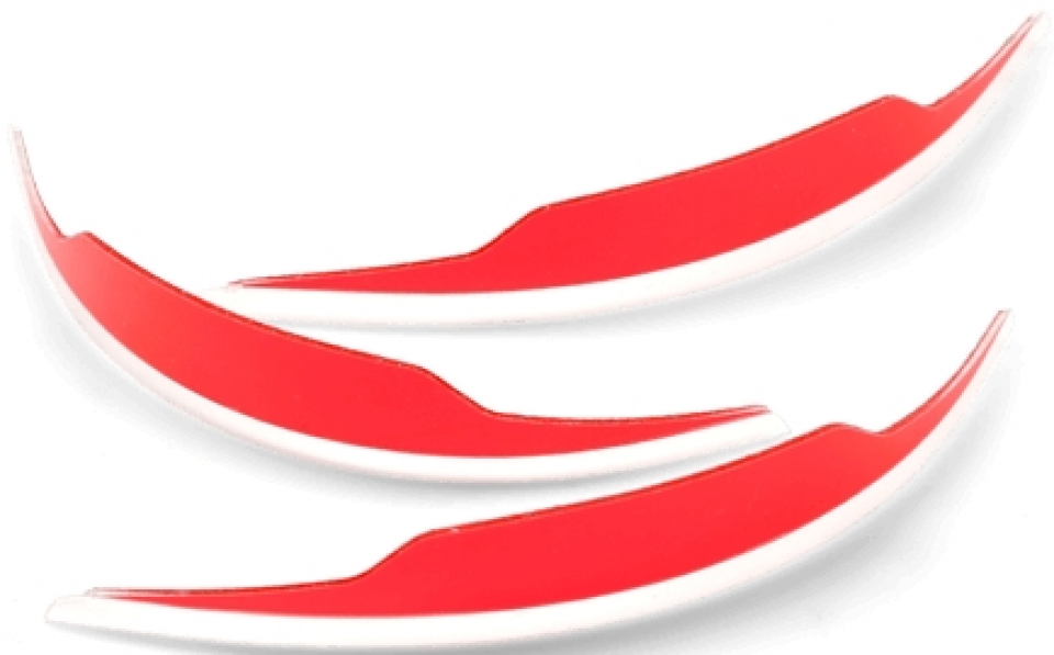 

100% Forecast Replacement Mud-Flap Kit 3 шт. (2017), Red
