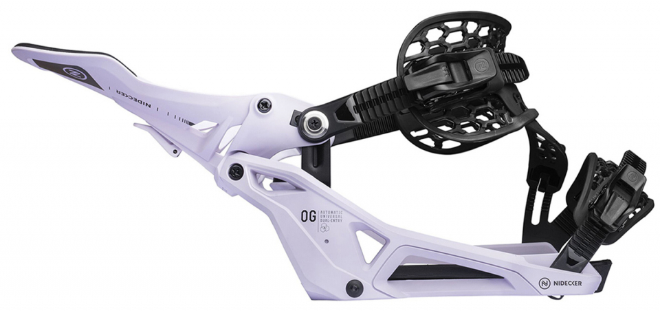 Крепление для сноуборда NIDECKER OG Supermatic Heather  - купить в Москве