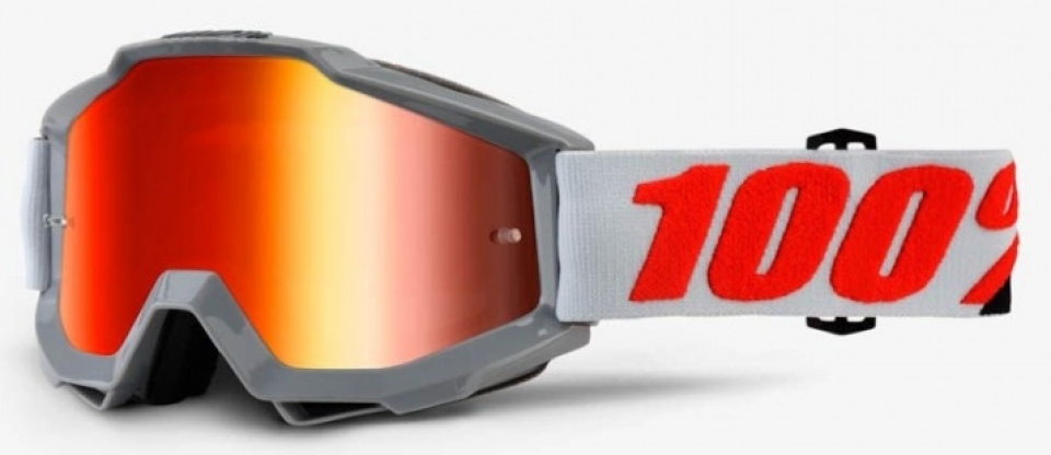 

100% Accuri Solberg / Mirror Red Lens (2017), Grey