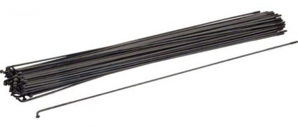 Спицы и ниппели HT Components XD Sandvik SS14 2.0x270mm black 1 шт. - купить в Москве