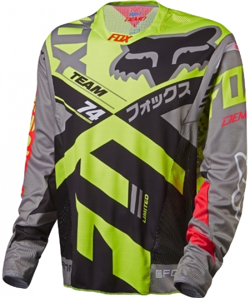 Fox Demo LS Jersey.