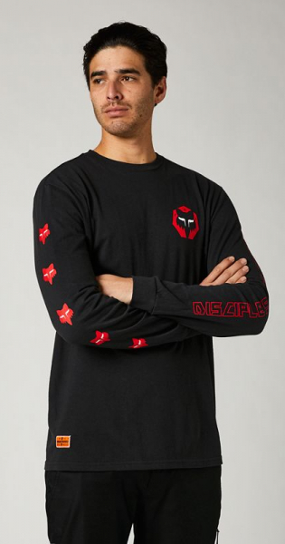 Футболка Fox Nobyl LS Tee Black - купить в Москве