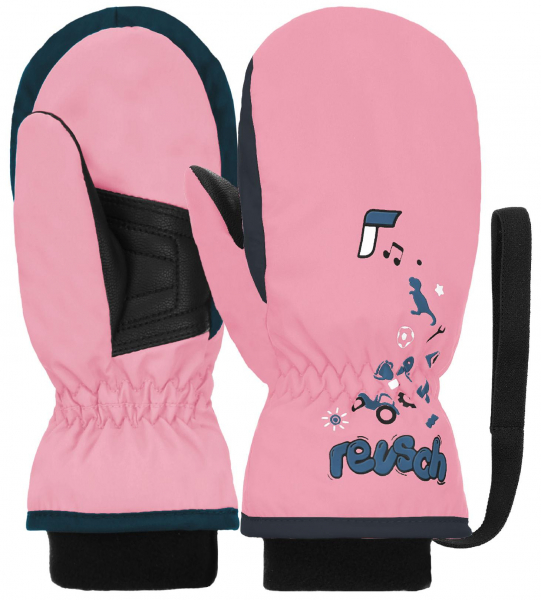     Reusch Kids Mitten Light Rose/Dress Blue 