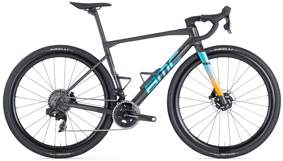 Велосипед BMC Kaius 01 TWO Force AXS Wide Carbon/Blu/Orange 2024 - купить в Москве