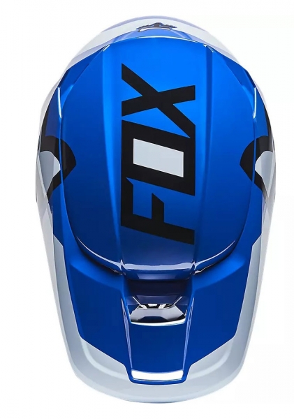 Мотошлемы Fox V1 Lux Youth Helmet Blue - купить в Москве
