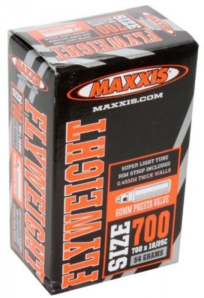 

Maxxis Flyweight 700x18/25C 0.47 мм вело нип (0)
