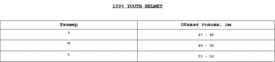    100% Status Youth Helmet Carby/Silver  