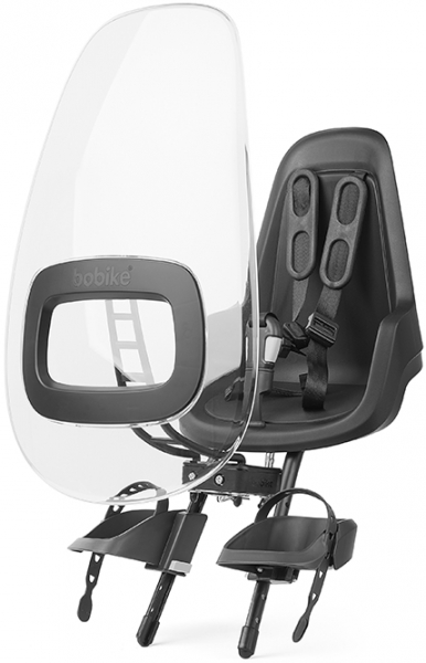 Запчасти для детских кресел Bobike Windscreen ONE Ветровое стекло для велокресла One Mini urban black - купить в Москве