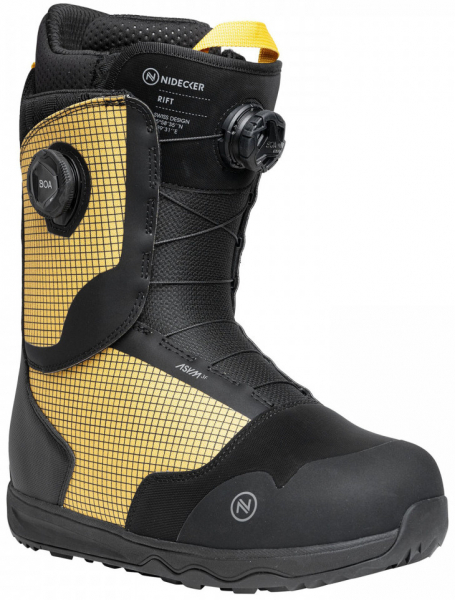 Ботинки для сноуборда NIDECKER Rift Yellow/Black  - купить в Москве