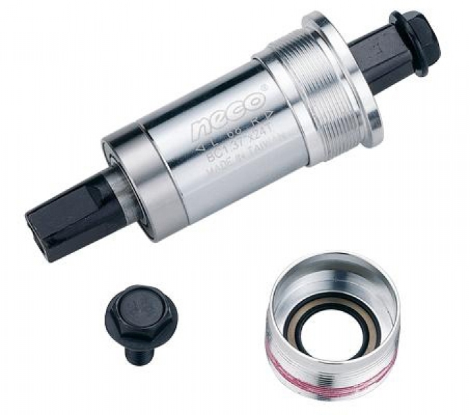 

Neco B920AL под квадрат, BSA 1.37”x24T, R/L. 68/116мм. Ось 10В21 (0), Silver
