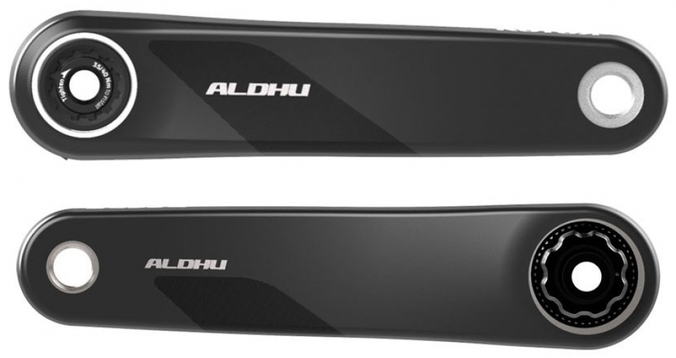 Система/шатуны Rotor Bike Шатуны Aldhu Carbon Crank Arms 175mm - купить в Москве