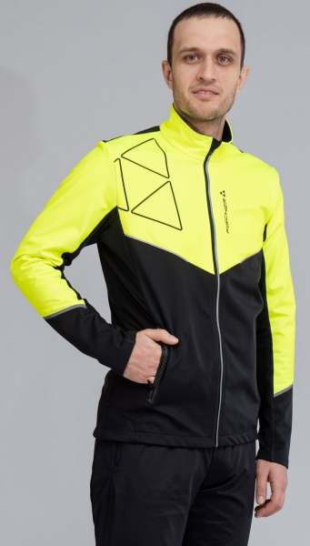 Куртку Fischer Softshell Light Black/Lime - купить в Москве