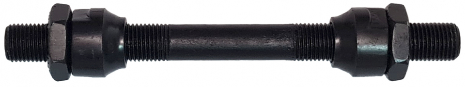 Колеса и комплектующие TBS Ось под эксцентрик с конусами и контр гайками 3/8