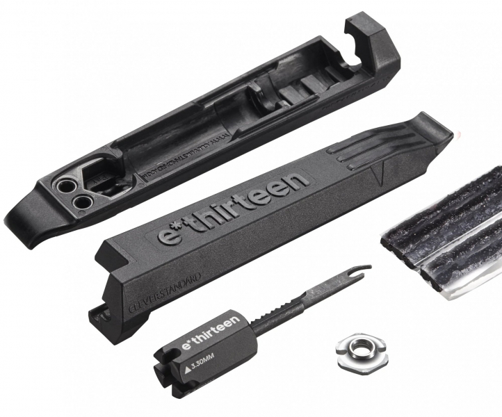 Инструмент E Thirteen Монтажки с ремкомплектом Tire Lever Plug Kit Black - купить в Москве