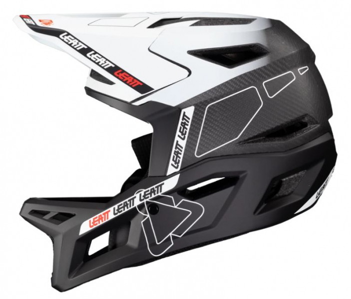 Велошлем Leatt MTB Gravity 6.0 Carbon Helmet, White  - купить в Москве