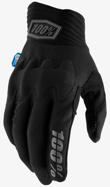 Мотоперчатки 100% Cognito Smart Shock Glove, Black - купить в Москве