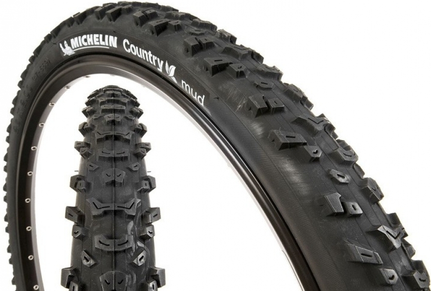 

Michelin COUNTRY MUD 47х559 MTB клинчер черная (0), Black