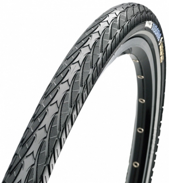 

Maxxis Overdrive 28x1 5/8x1 3/8 TPI 60 сталь 70a KevlarInside Single (2017)