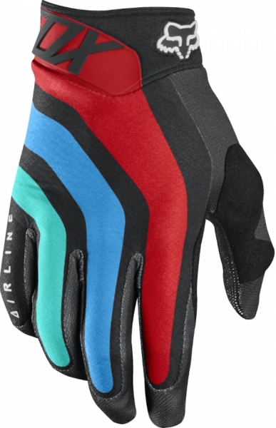 

Fox Airline Seca Glove (2017), Grey/red