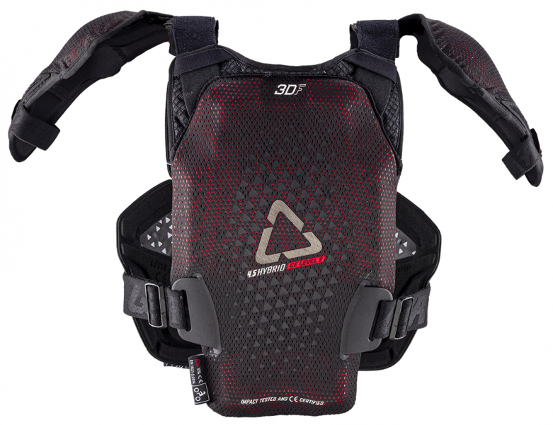 Защиту спины Leatt Chest Protector 4.5 Hybrid Pro Jr, Black - купить в Москве