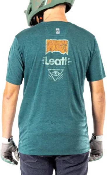 Велоджерси Leatt MTB Gravity 1.0 Jersey, Teal  - купить в Москве